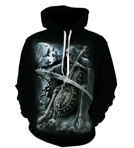 Skull Hoodie Image 5
