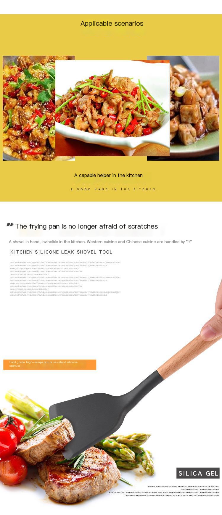 Silicone Cooking Spatula 4