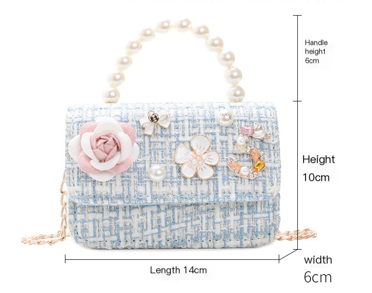 Girl's Pearl Handbag 1