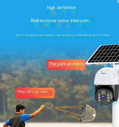 Smart Wireless Solar Surveillance Camera Image 2
