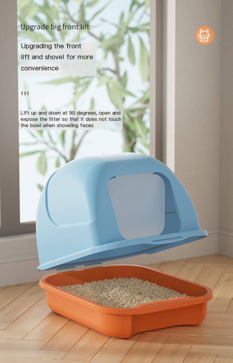Cat Using the Litter Box