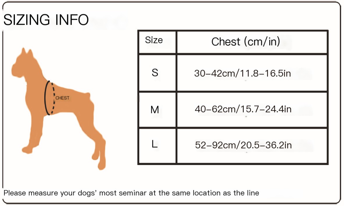 Back Vest Bulldog Chest Harness Image 1