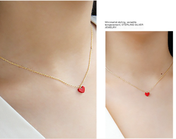 Heart Necklace Image 4