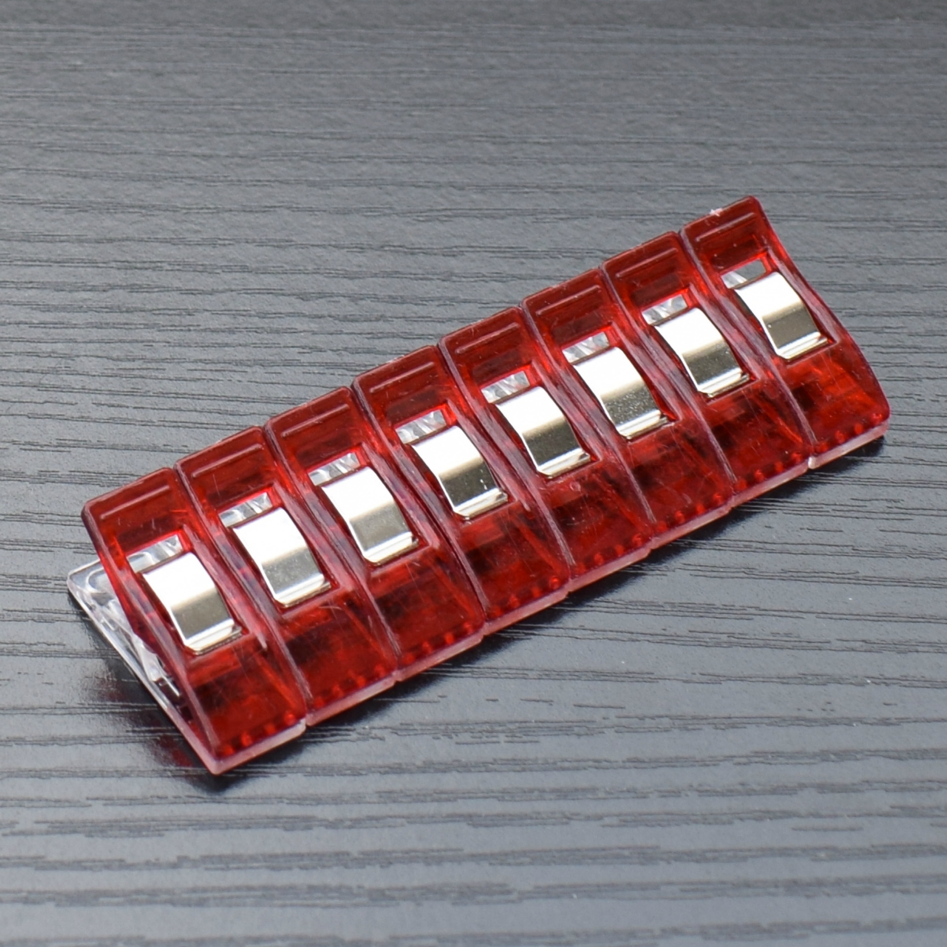 Plastic Fixing Clips in use