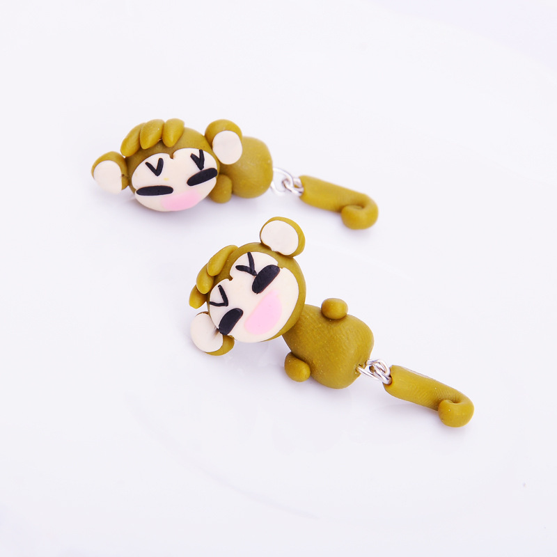 Monkey Earrings 1