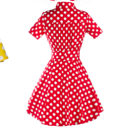 Red Polka Dot Dress Image 2