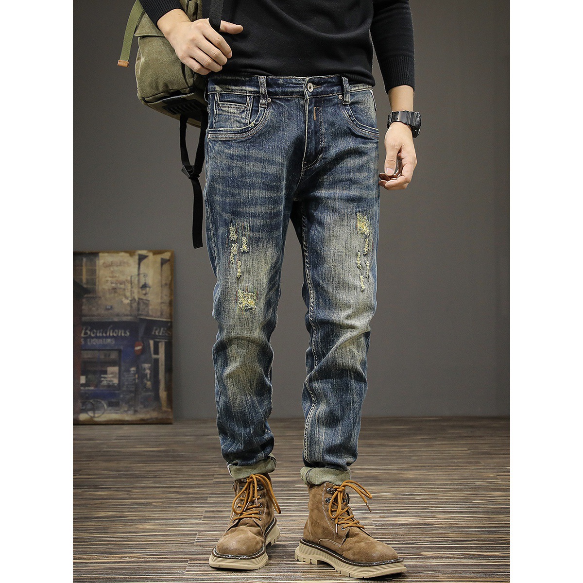 Distressed Jeans Style 3