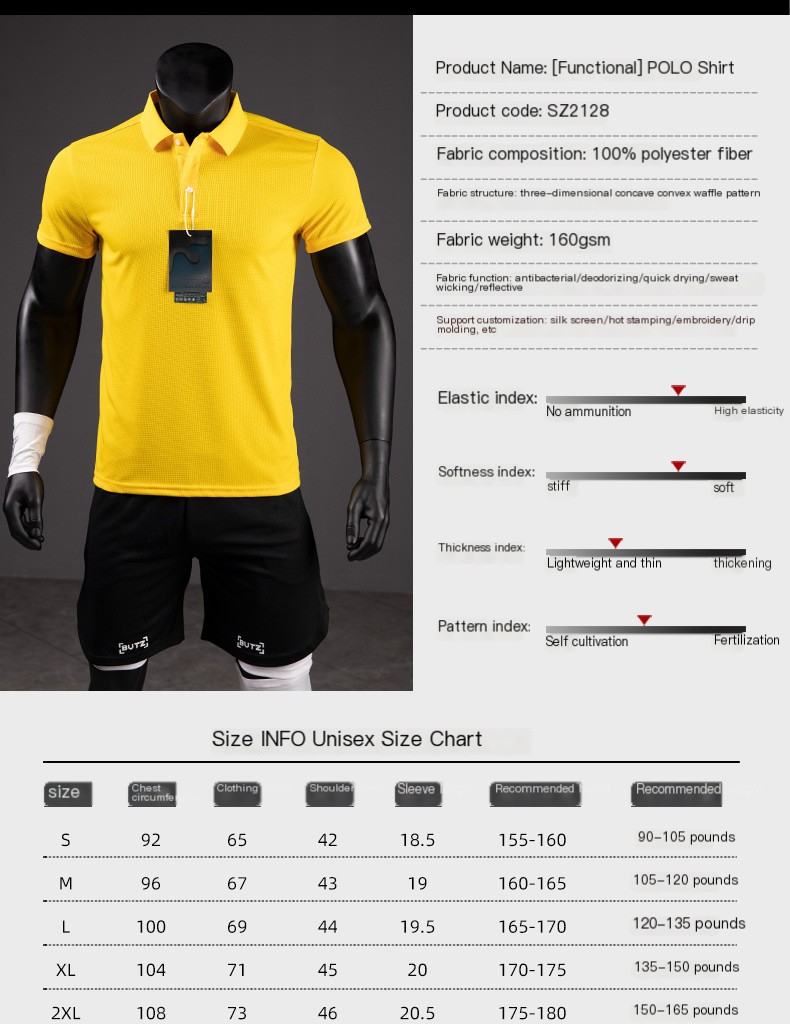 Functional Sports Polo Shirt