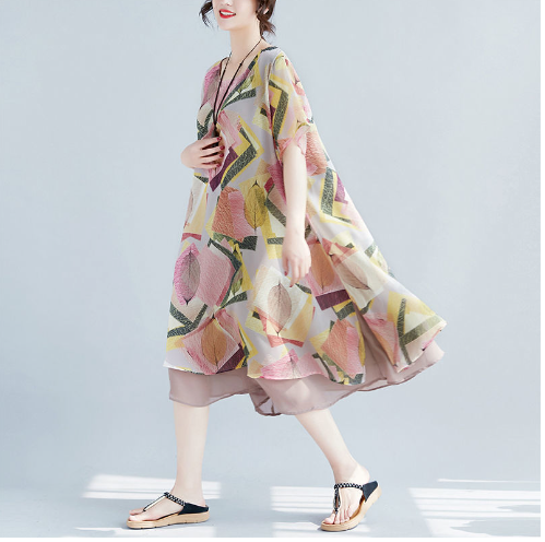 Chiffon Dress Image 1