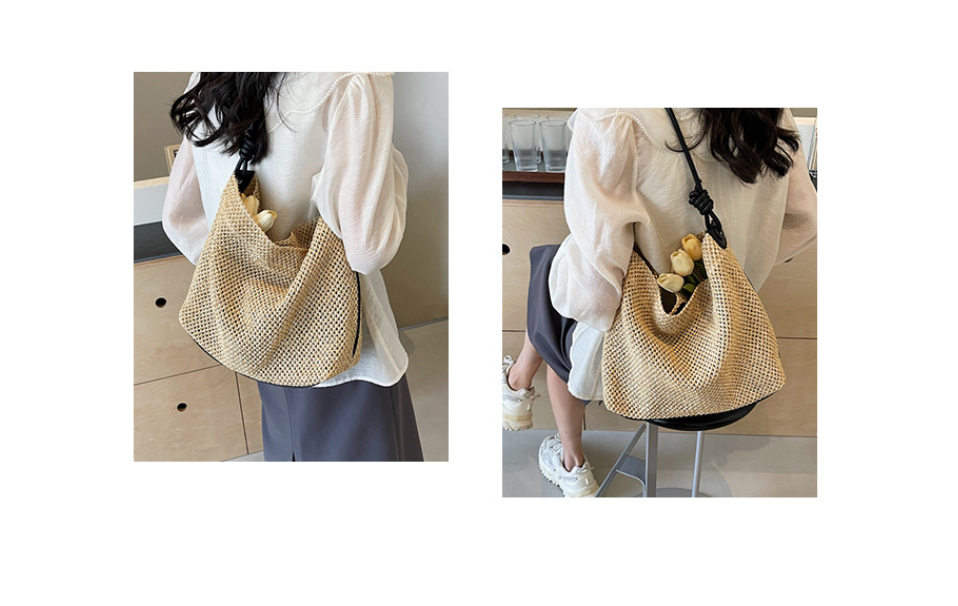 Straw Woven Bag Image 4