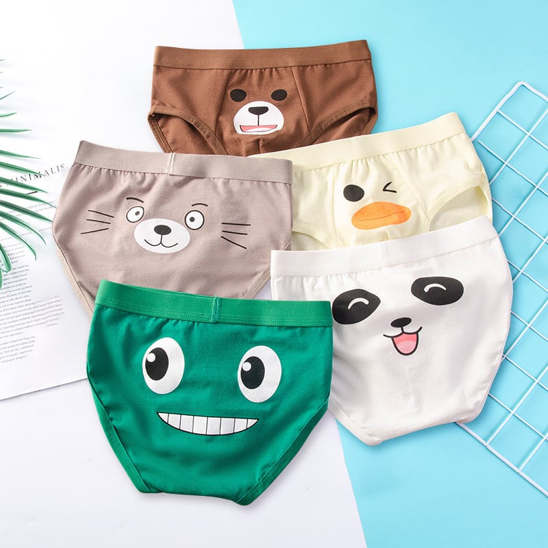 Children's Simple And Comfortable Boxer Briefs image