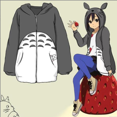 Totoro Hooded Sweatshirt Image 2