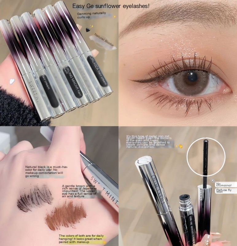 Curl Mascara Application