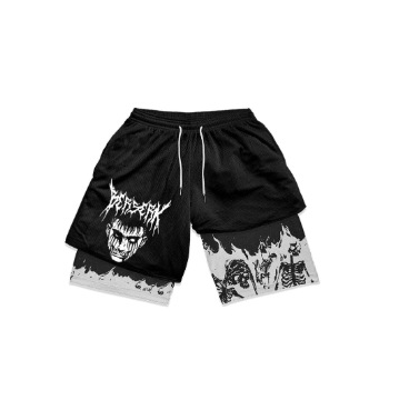 Anime Berserk Gym Shorts 4
