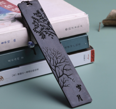 Chinese Style Wooden Bookmark