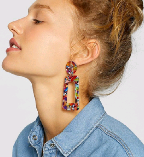 Stylish Acrylic Earrings