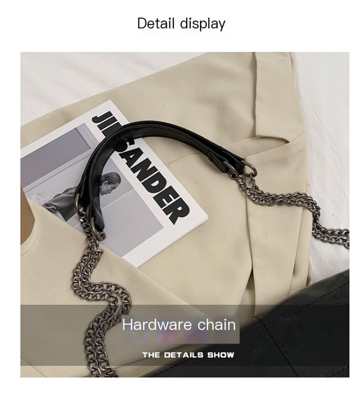 Small Square Bag - Beige
