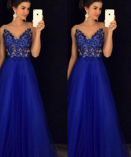 Stylish Blue Dress