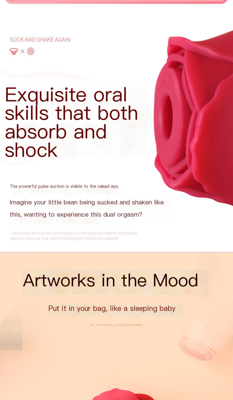 Rose Flower Egg Vibrator Image 3