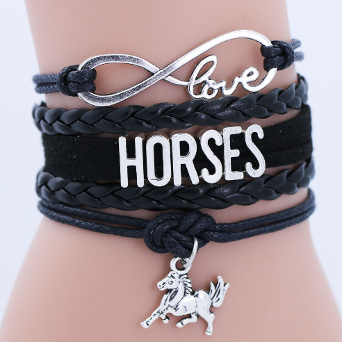 Handmade Multilayer Braided Letter Bracelet Style 2