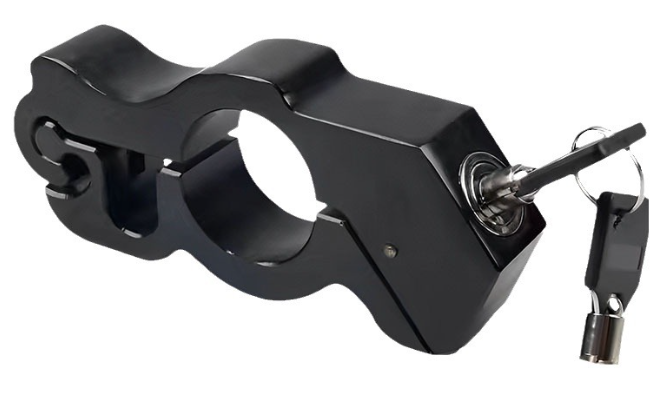 Handlebar Lock in Use