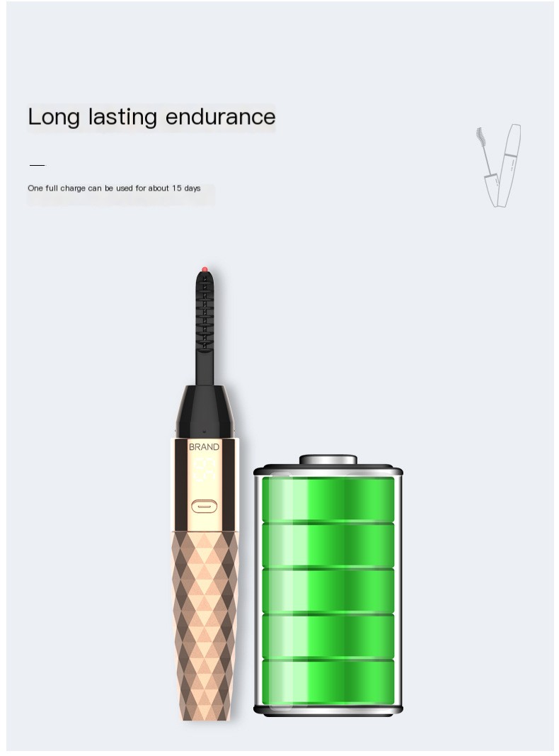 Portable Electric Eyelash Curler