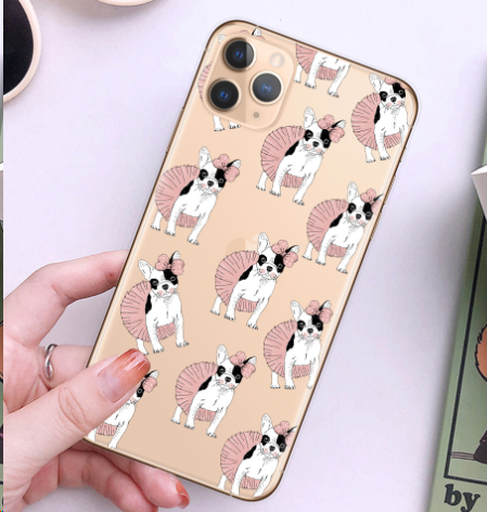 Cartoon French Dog Case 1