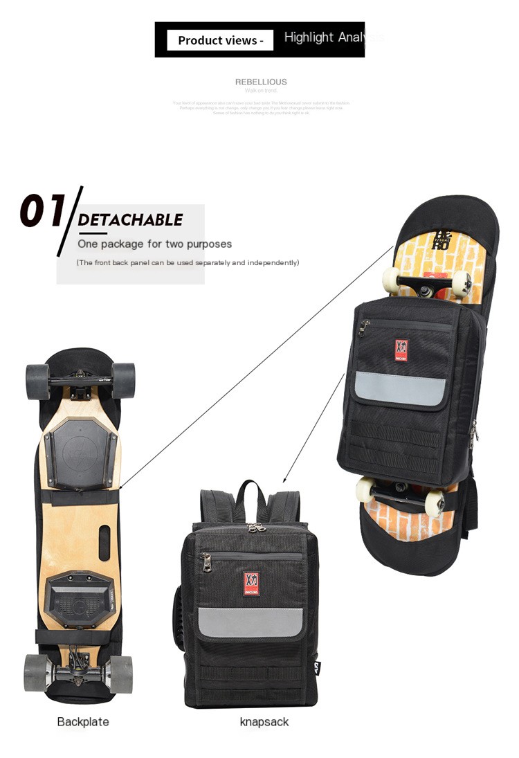 Chao skateboard bag image 2