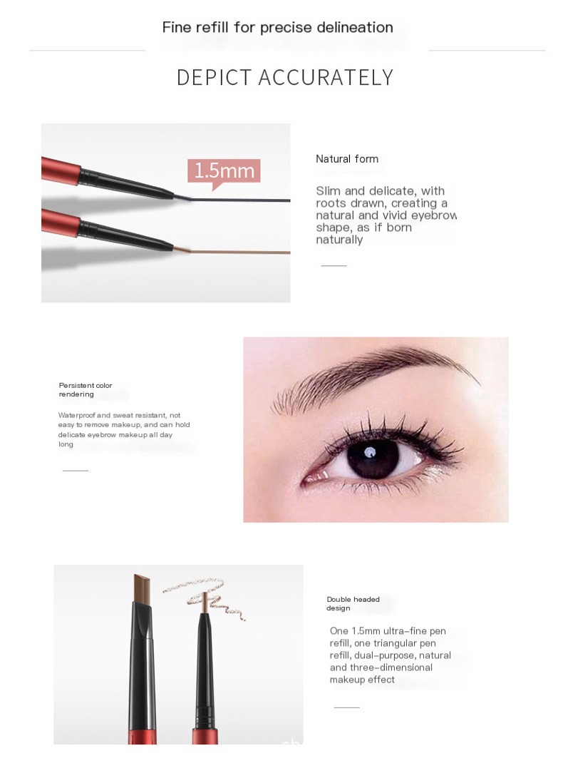 Double-Headed Brow and Eyeliner Pencil Image 2