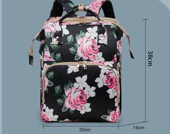 African girl-themed backpack