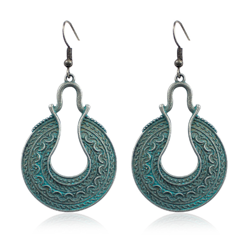 Bohemian Alloy Long Earrings 2