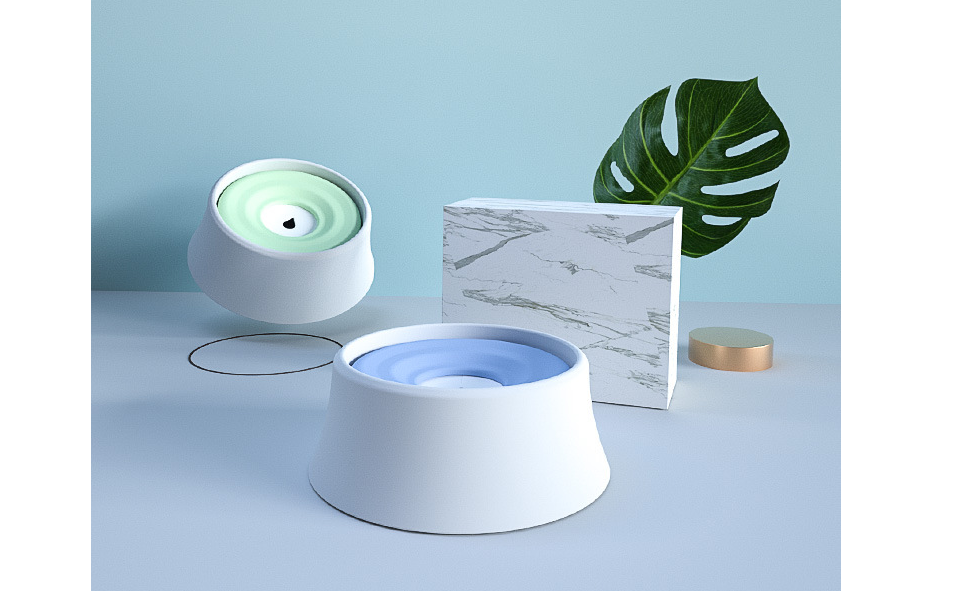 Blue Pet Bowl