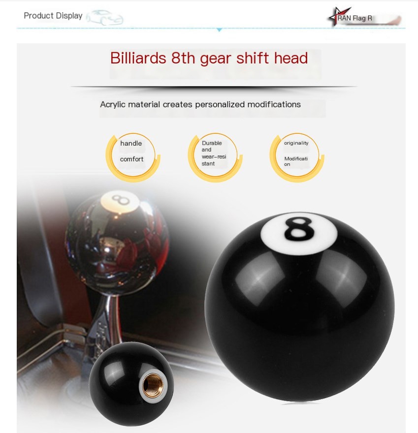8-Ball Gear Shift Knob