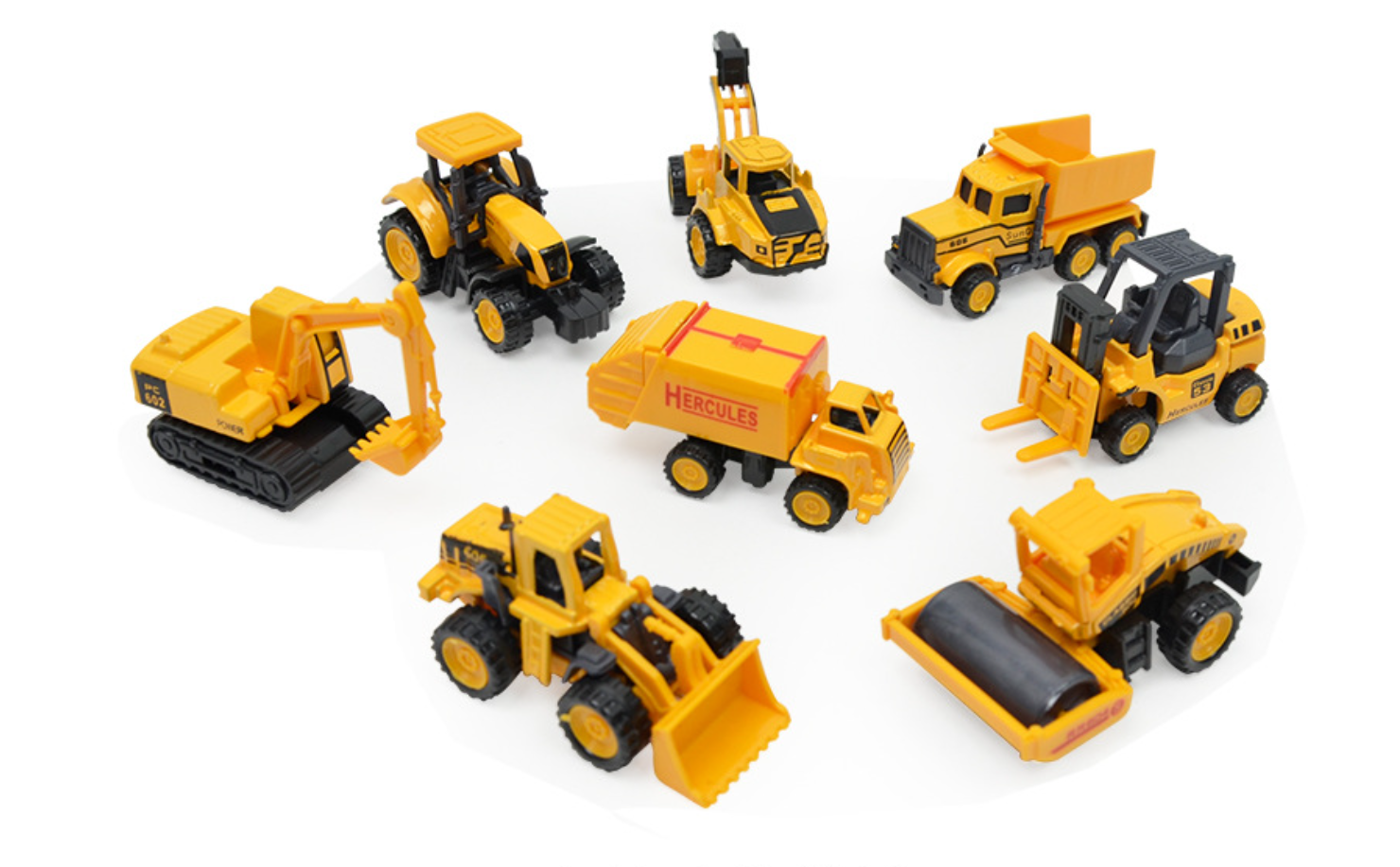 Alloy Engineering Vehicle Set