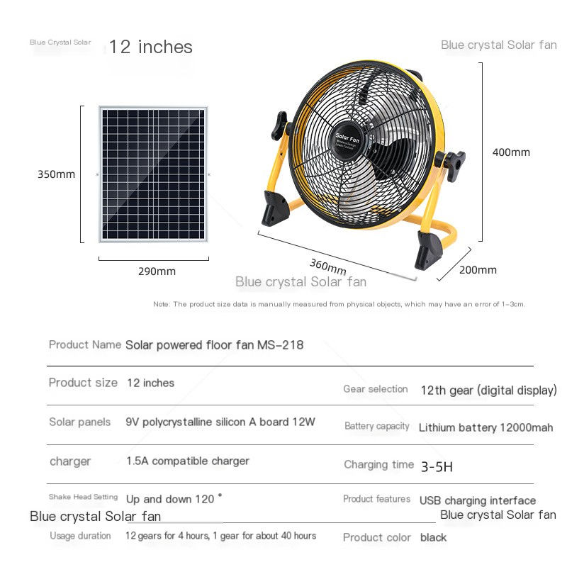 Outdoor Camping Fan Image 3