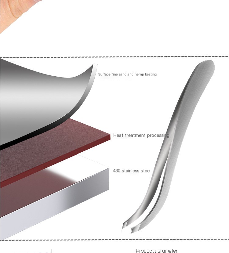 High-Precision Eyebrow Tweezers Image 6
