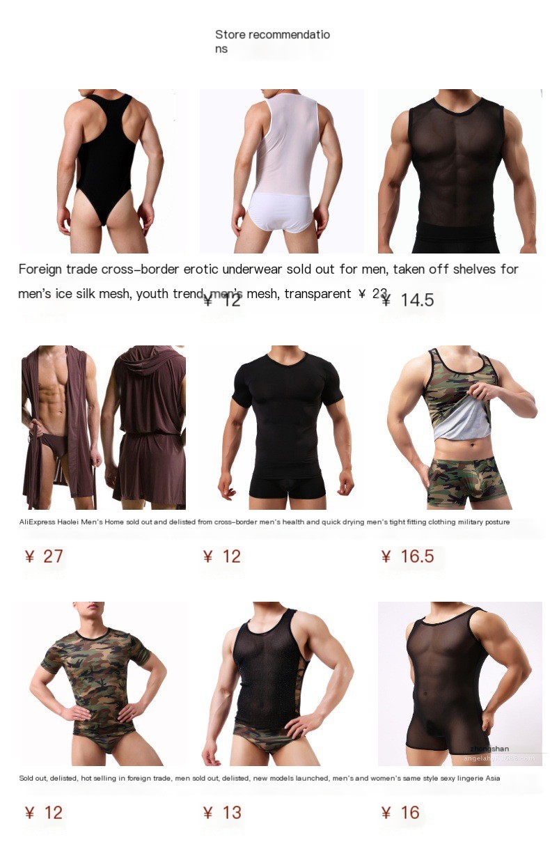 Transparent Mesh Bodysuit