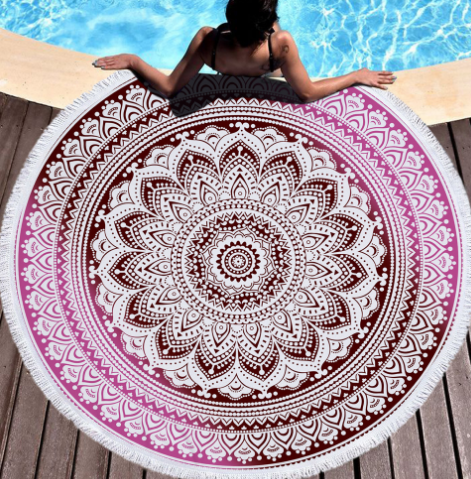 Beach Scarf Towel Image 1