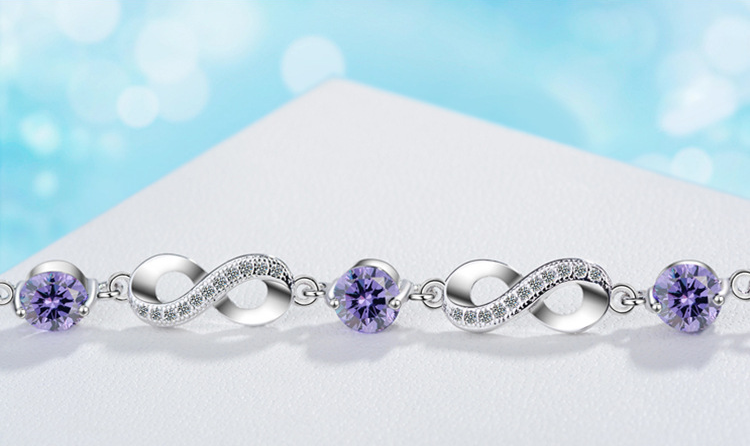 Infinite Silver Bracelet