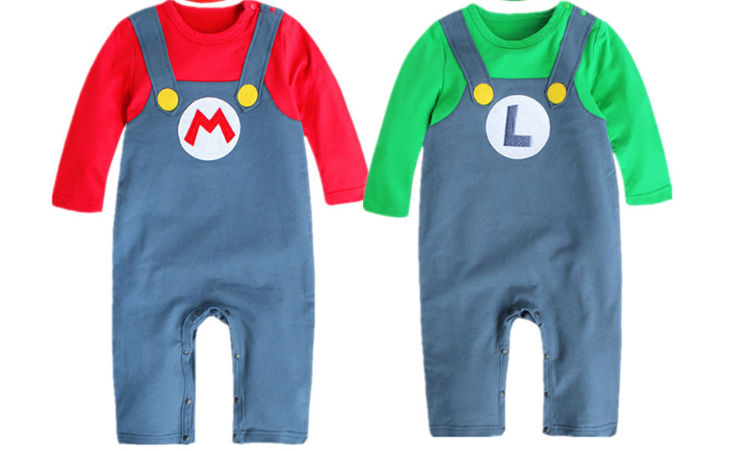 Mario Romper Details
