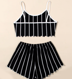 Striped Tie Set Image 3