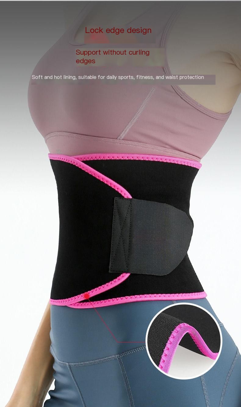 Black Waist Support Belt