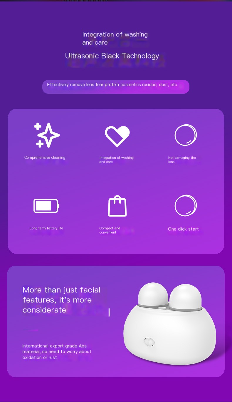 Contact lens cleaner