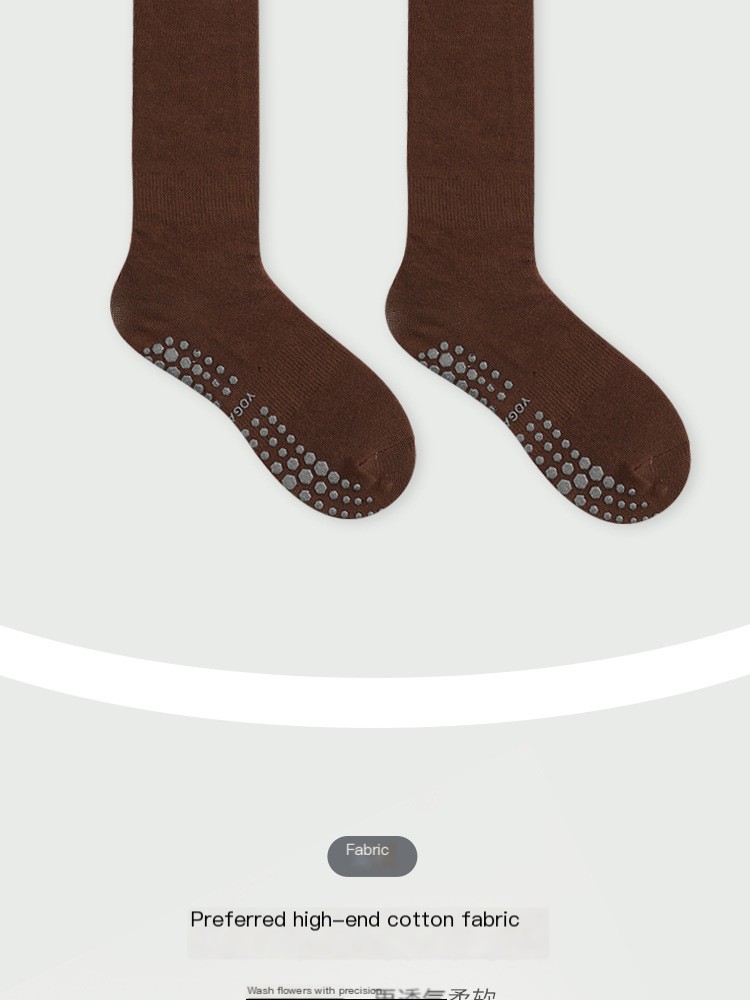 Over-the-knee yoga socks