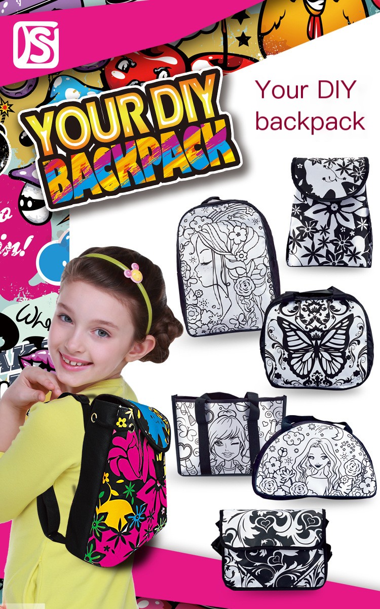 Graffiti Backpack Image 1