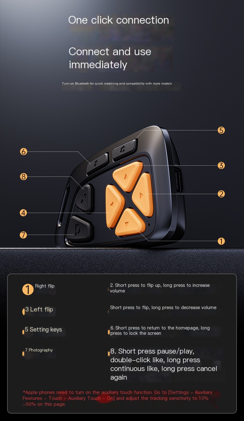 CYKE Bluetooth Remote Image 7