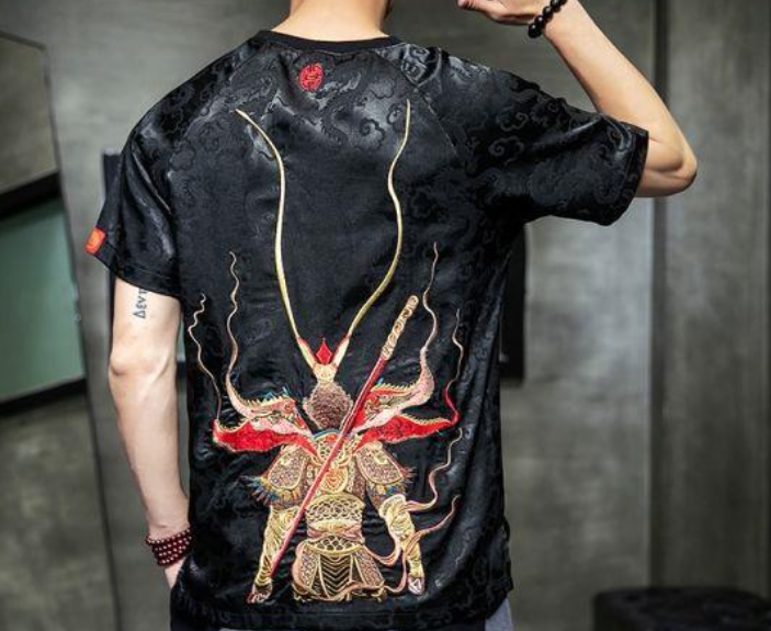 Sun Wukong Embroidered Hoodie Image 2