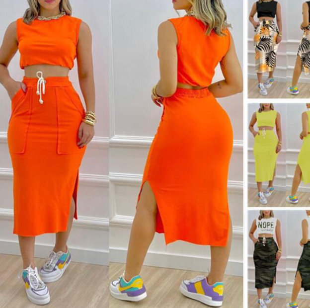 Traje de Falda de Moda 4