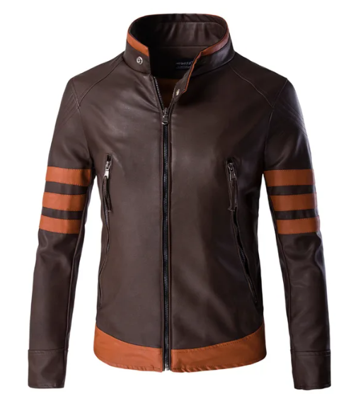 Biker Leather Jacket Lifestyle Image