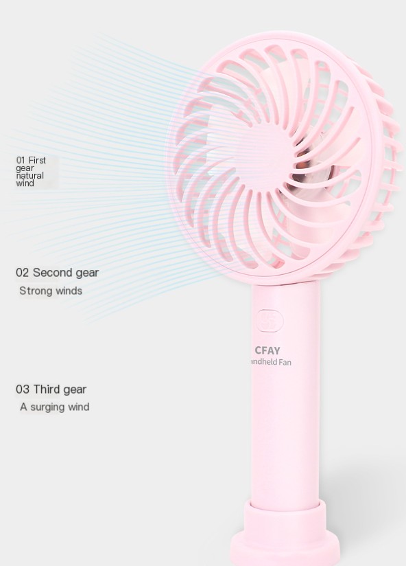 USB rechargeable mini fan colors